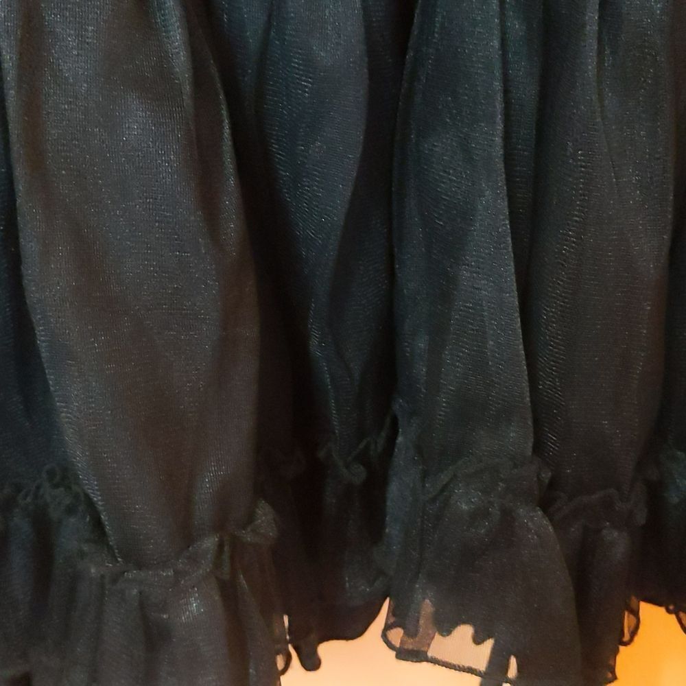 Tripp NYC Black Tutu Layers Corset Removable Straps Mini Dress XL NWOT - Picture 8 of 15